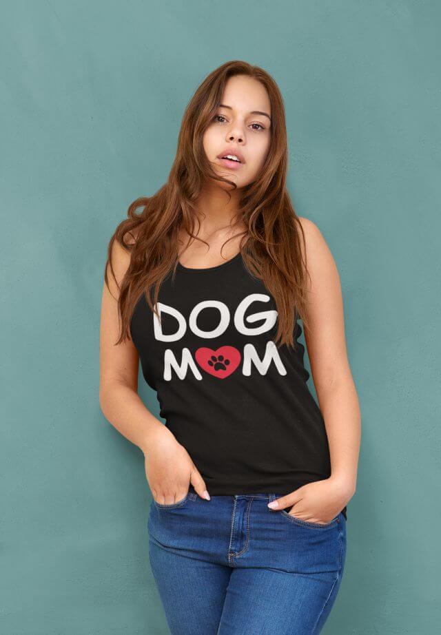 Dog Mom Tank Top Mockup