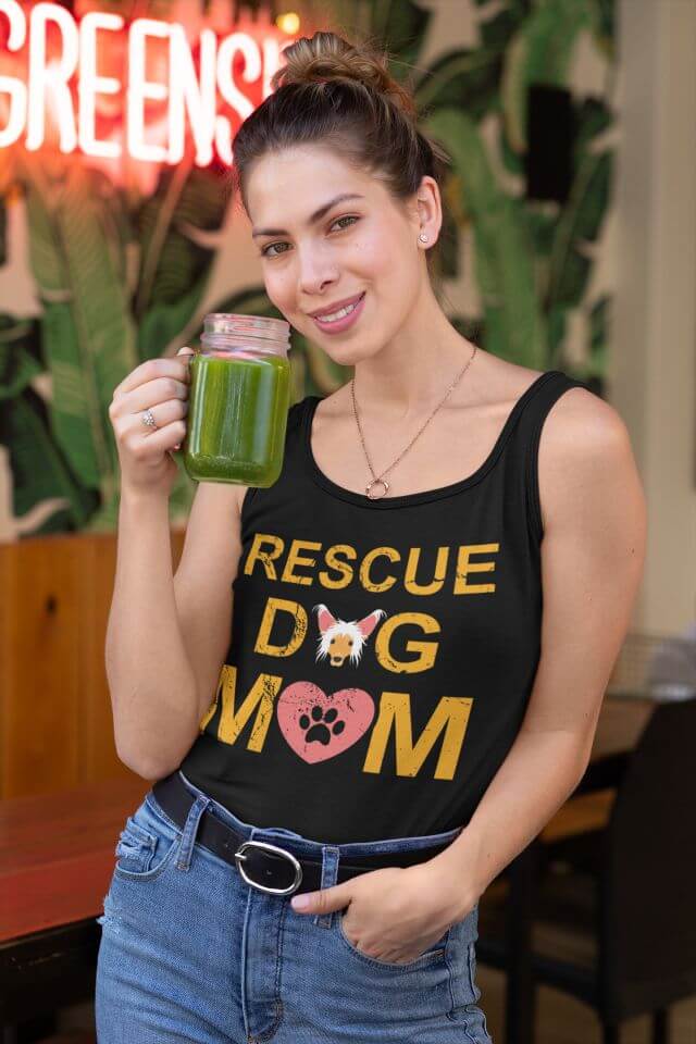 Dog Mom Tank Top Mockup