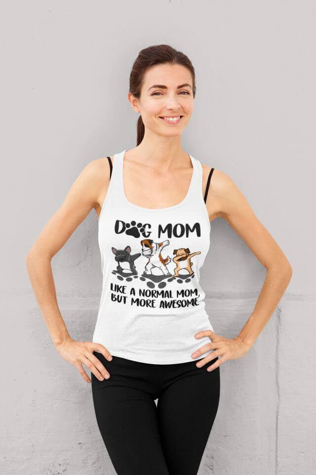 Dog Mom Tank Top Mockup