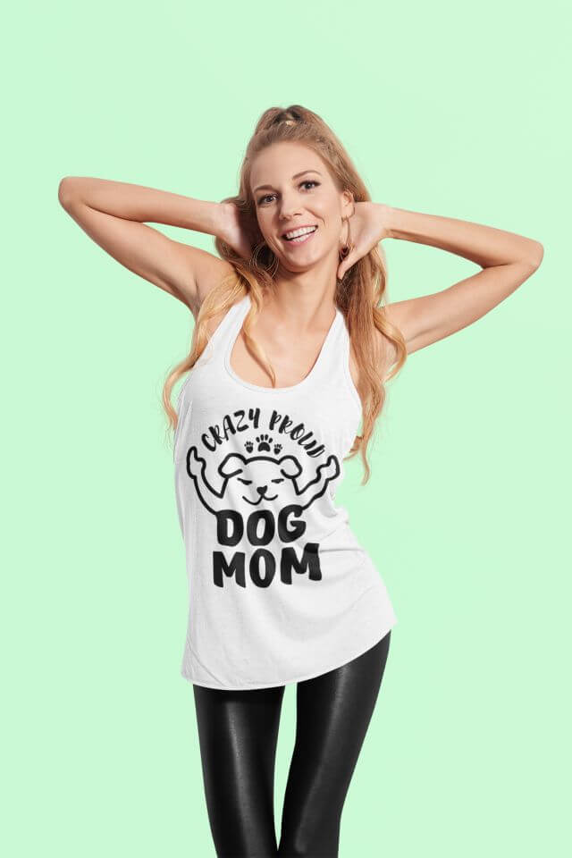 Dog Mom Tank Top Mockup