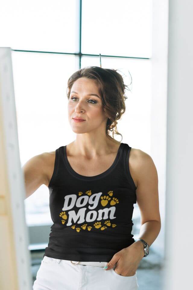 Dog Mom Tank Top Mockup