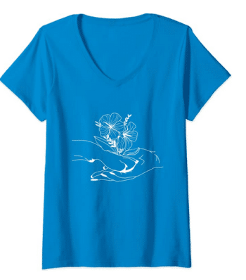 dog mom v-neck t-shirt