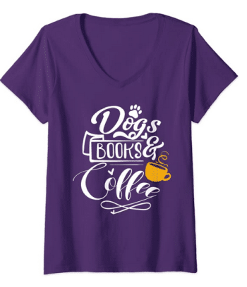 dog mom v-neck t-shirt