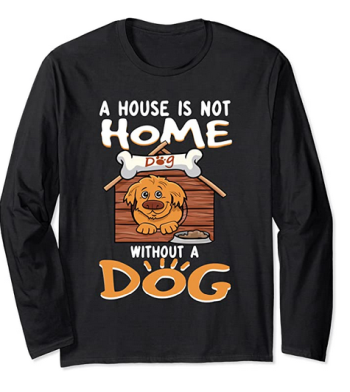 funny dog long-sleeve shirt