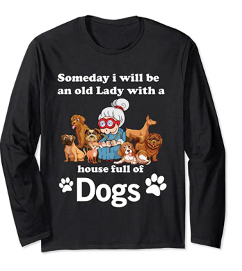 funny dog long-sleeve shirt